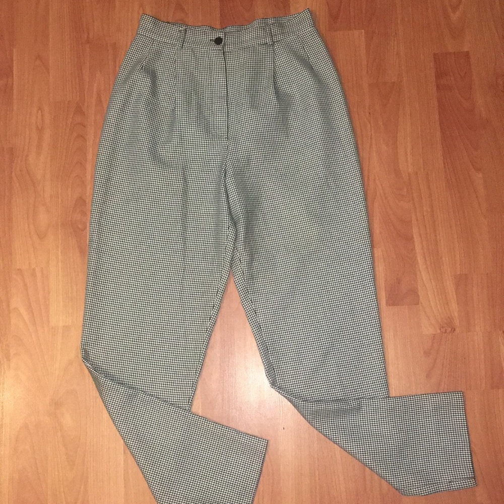 Vintage Houndstooth Pants